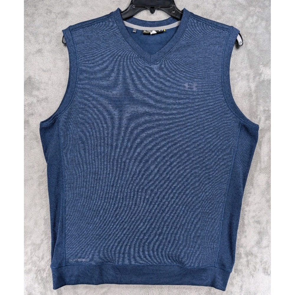 Under Armour Storm 1 Vest Men's XL Loose Fit Golf Blue Outdoor Performance
